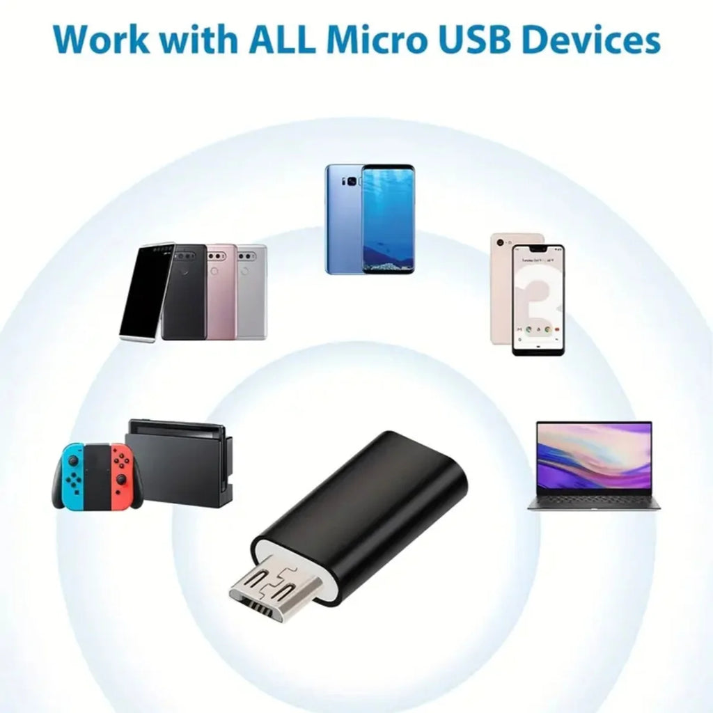 4Pcs Cable Adapters, Charge Any Device With One Cable