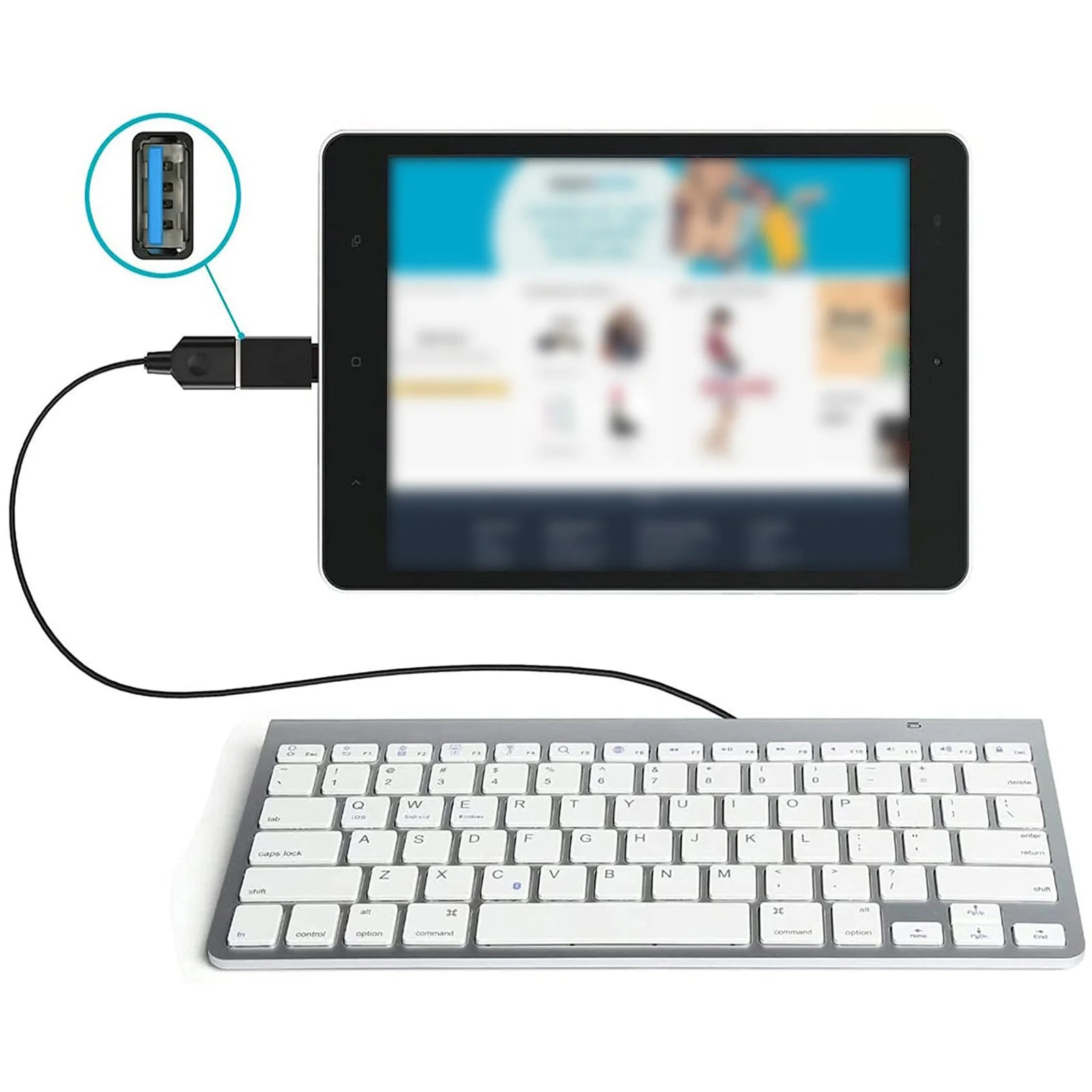 4Pcs Cable Adapters, Charge Any Device With One Cable
