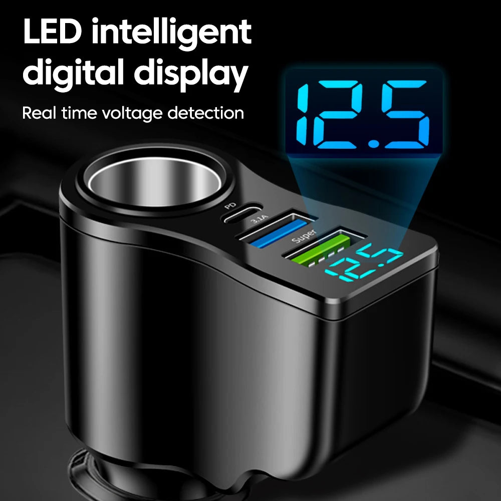 65W Car Charger USB-C