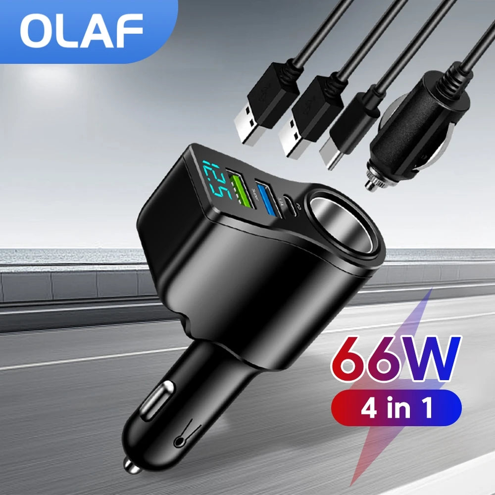 65W Car Charger USB-C